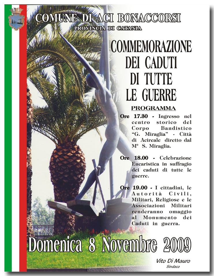 commemorazione dei caduti 2009