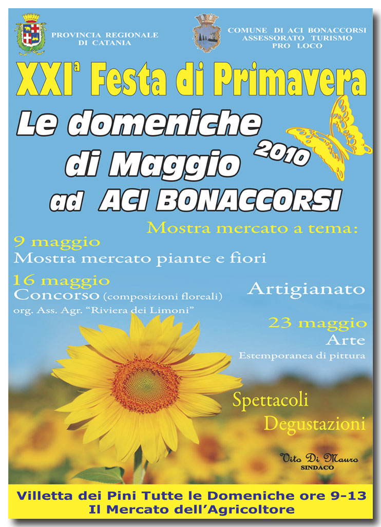 Le domeniche di Maggio 2010